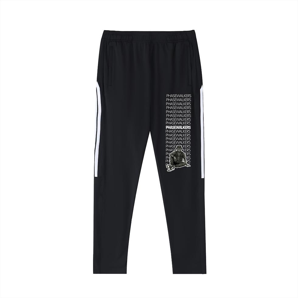 Mr Walker Side Stripe Running Pants