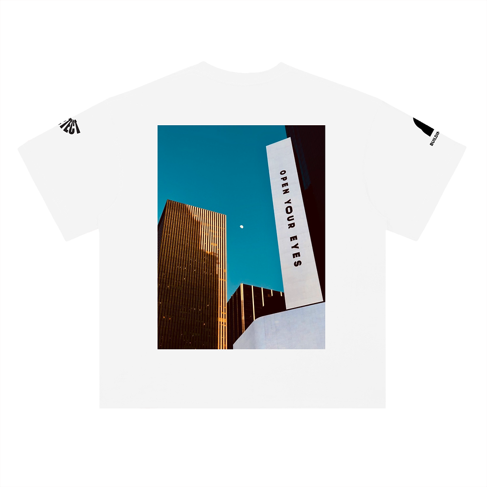 Zonetect Magic Eyes Heavyweight Drop Shoulder T-Shirt