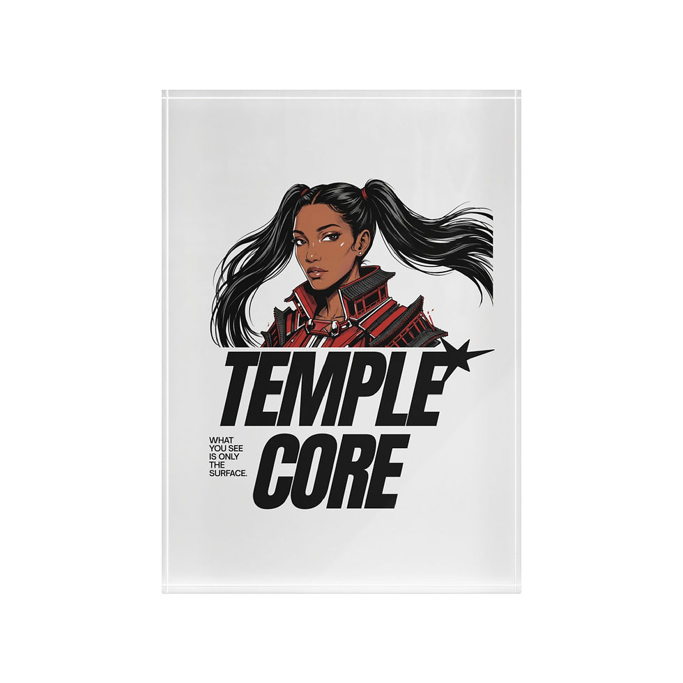 Temple Core Star Zenchi Acrylic Photo Block