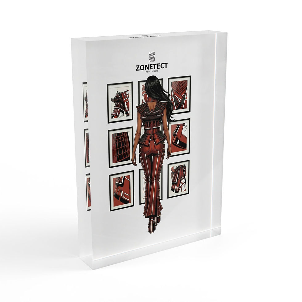 Zenchi 9 Fabric Frame Photo Block