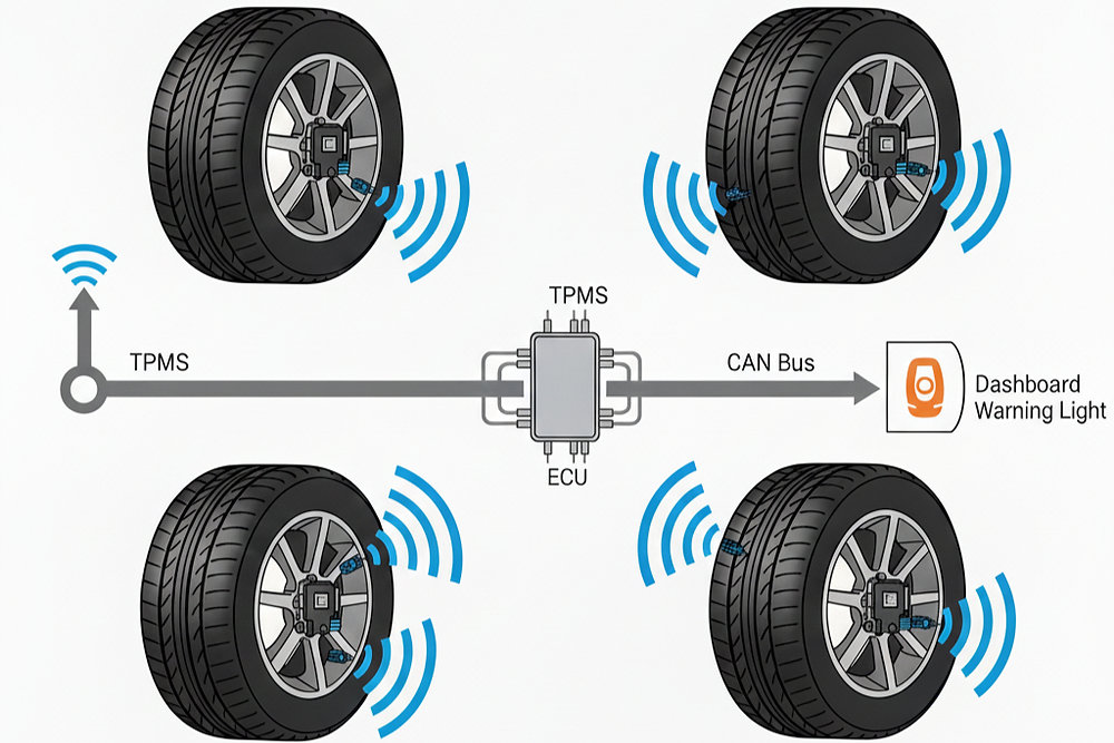Tech Tpms TPMS Diagnostic Guide: System Architecture, Sensor Technology ...