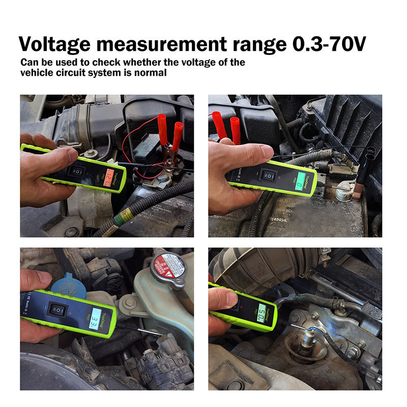 P60 Intelligent System Analyzer | Professional 6–30V Car Electrical Tester