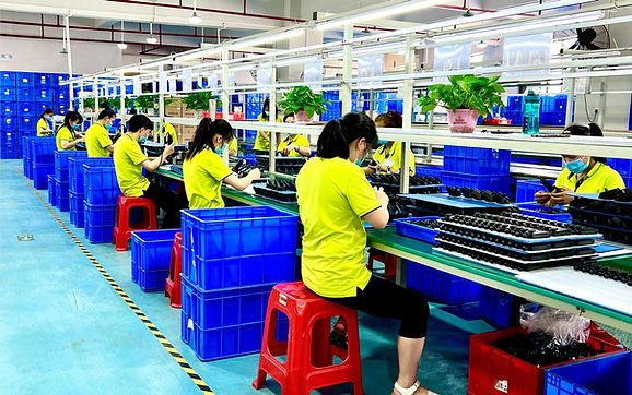 Chepq's supply chain factory workers at work