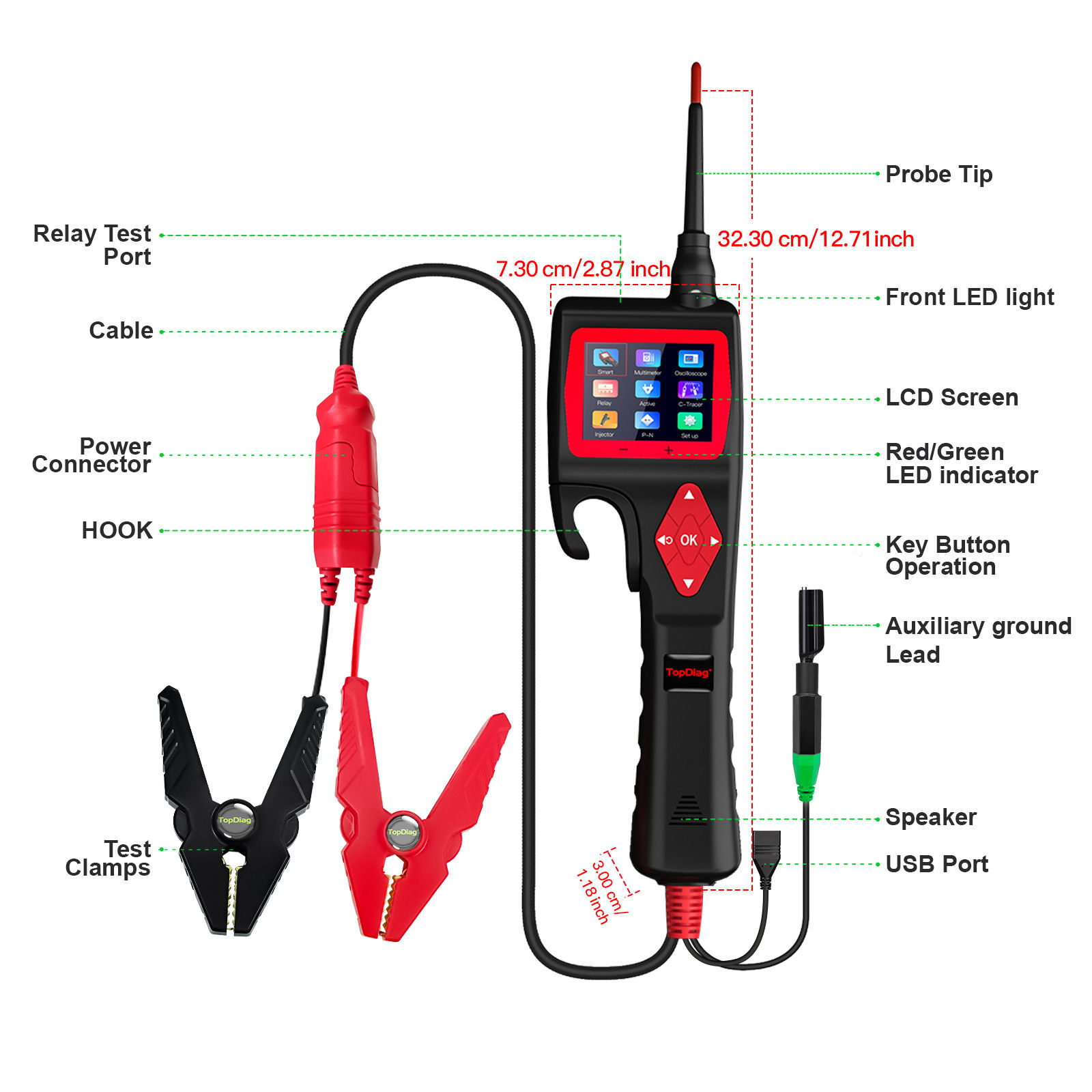 P200 Automotive Circuit System Analyzer
