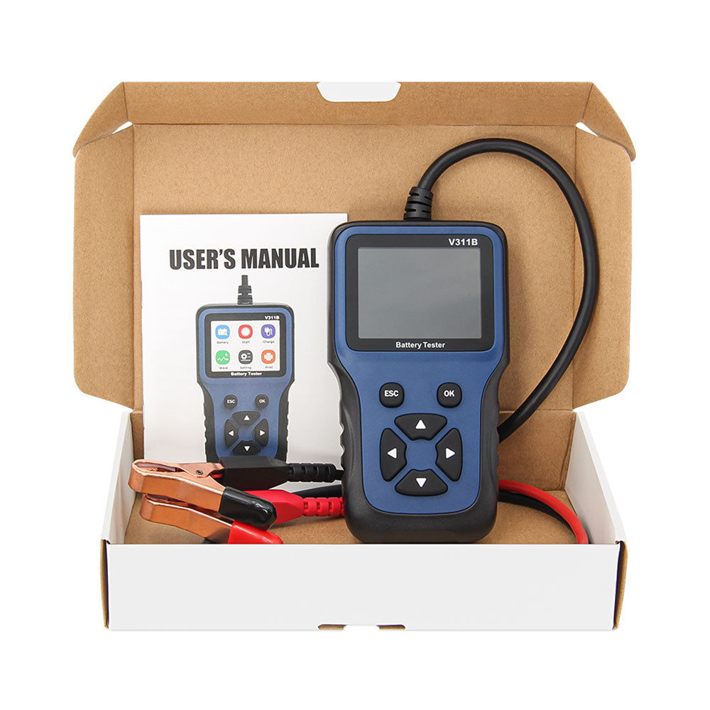 V311B Elite | High-Resolution 12V Professional Battery Analyzer