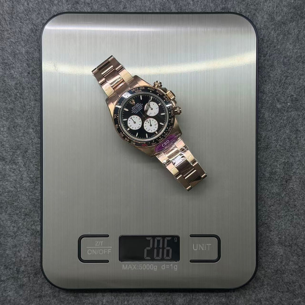 CBD Daytona 126525LN Le Mans Super Clone weighing 206g