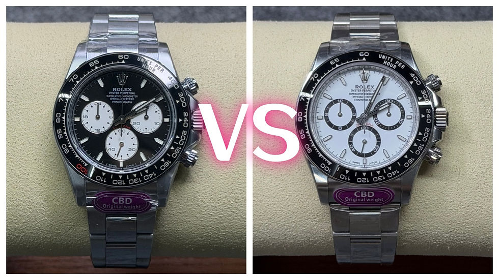 18K White Gold Plating vs 904L Steel: Why the Color Looks Different on CBD Watches
