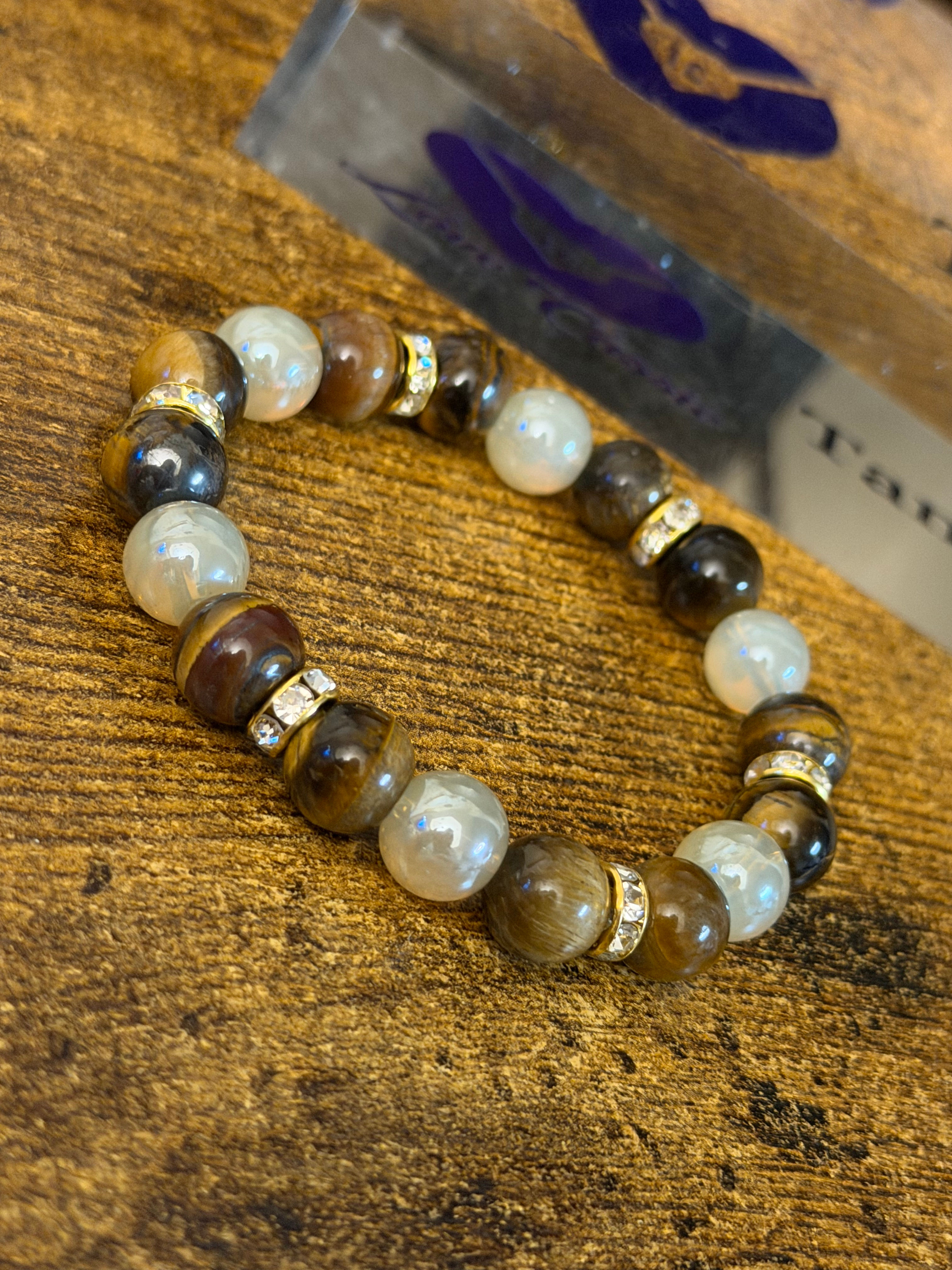 Champagne and Tigers Eye