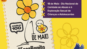 DIA NACIONAL DE COMBATE AO ABUSO E À EXPLORAÇÃO SEXUAL DE CRIANÇA E ADOLESCENTES