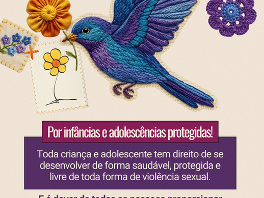 POR INFÂNCIAS E ADOLESCÊNCIAS PROTEGIDAS!