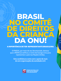 BRASIL NO COMÍTÊ DE DIREITOS DA CRIANÇA DA ONU!