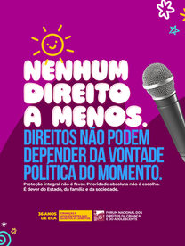 DIREITOS NÃO PODEM DEPENDER DA VONTADE POLÍTICA DO MOMENTO.