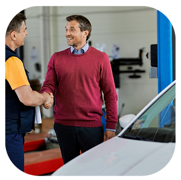 making deal with a client