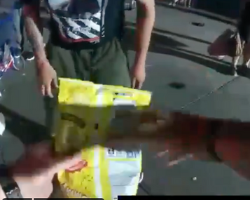 New York's Finest! Cop Saves Stabbing Victim's Life Using a Bag of Chips and Tape!