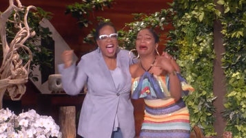 ICYMI: Oprah Surprises Tiffany Haddish on "The Ellen Show" and Tiffany's Reaction is E