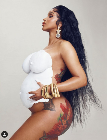 Bardi Baking Baby Number 2 with Husband Offset! Cardi B Makes Bump Reveal During BET Awards!