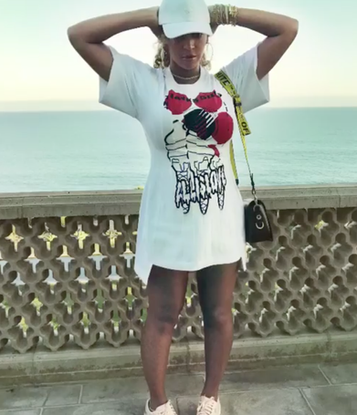 Beyonce Rocks the New J's. . . Jay-Z That Is!