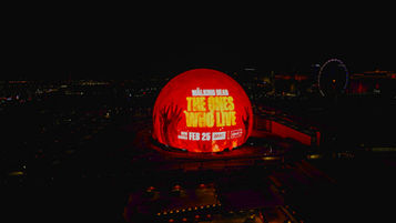The Epic Love Story and Next Series in The Walking Dead Universe Takes Over the Sphere in Las Vegas Ahead its Premiere! Watch the NEW Trailer!