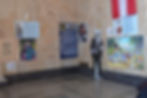 The finished installation