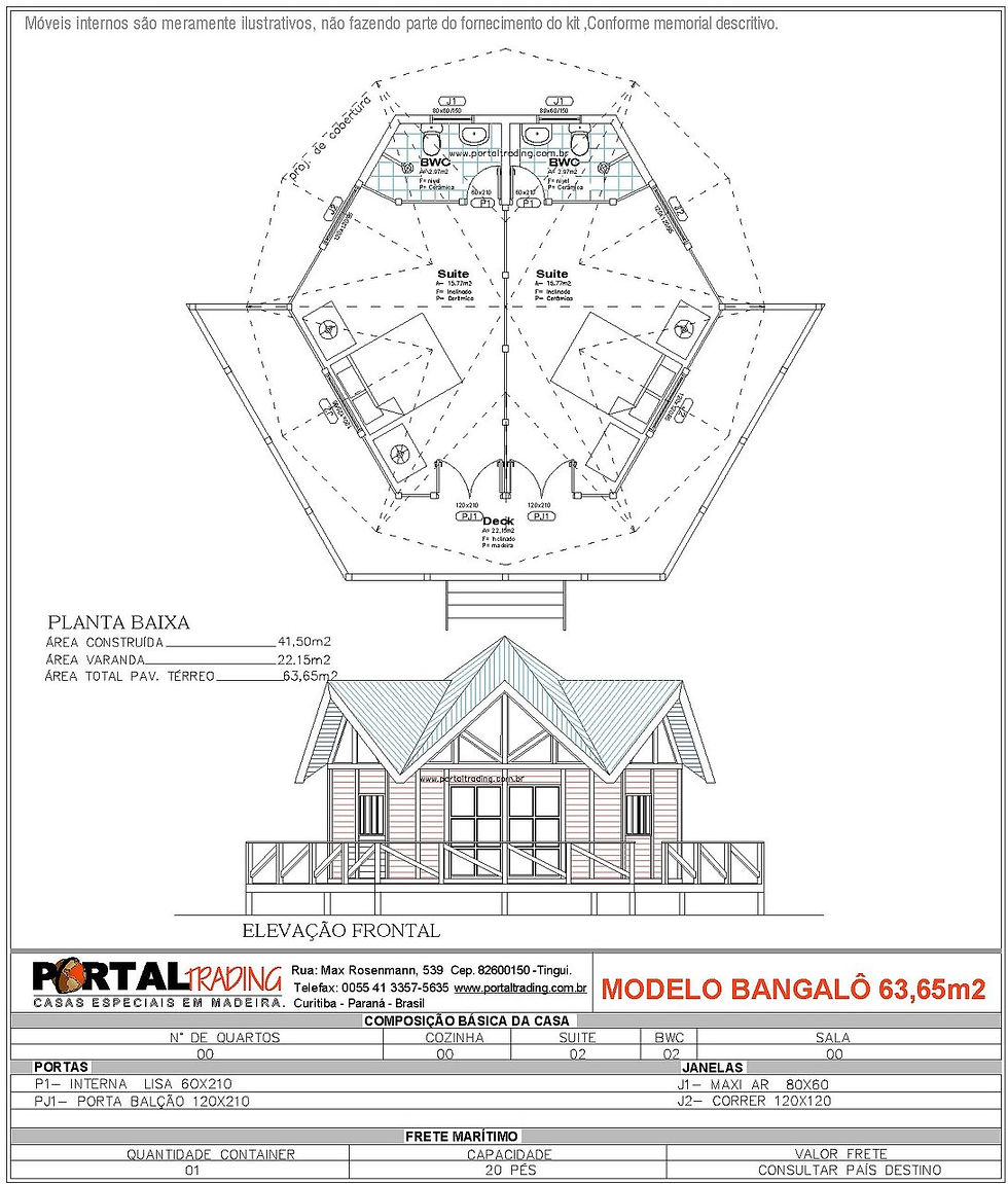 Bangalo 63,65m2