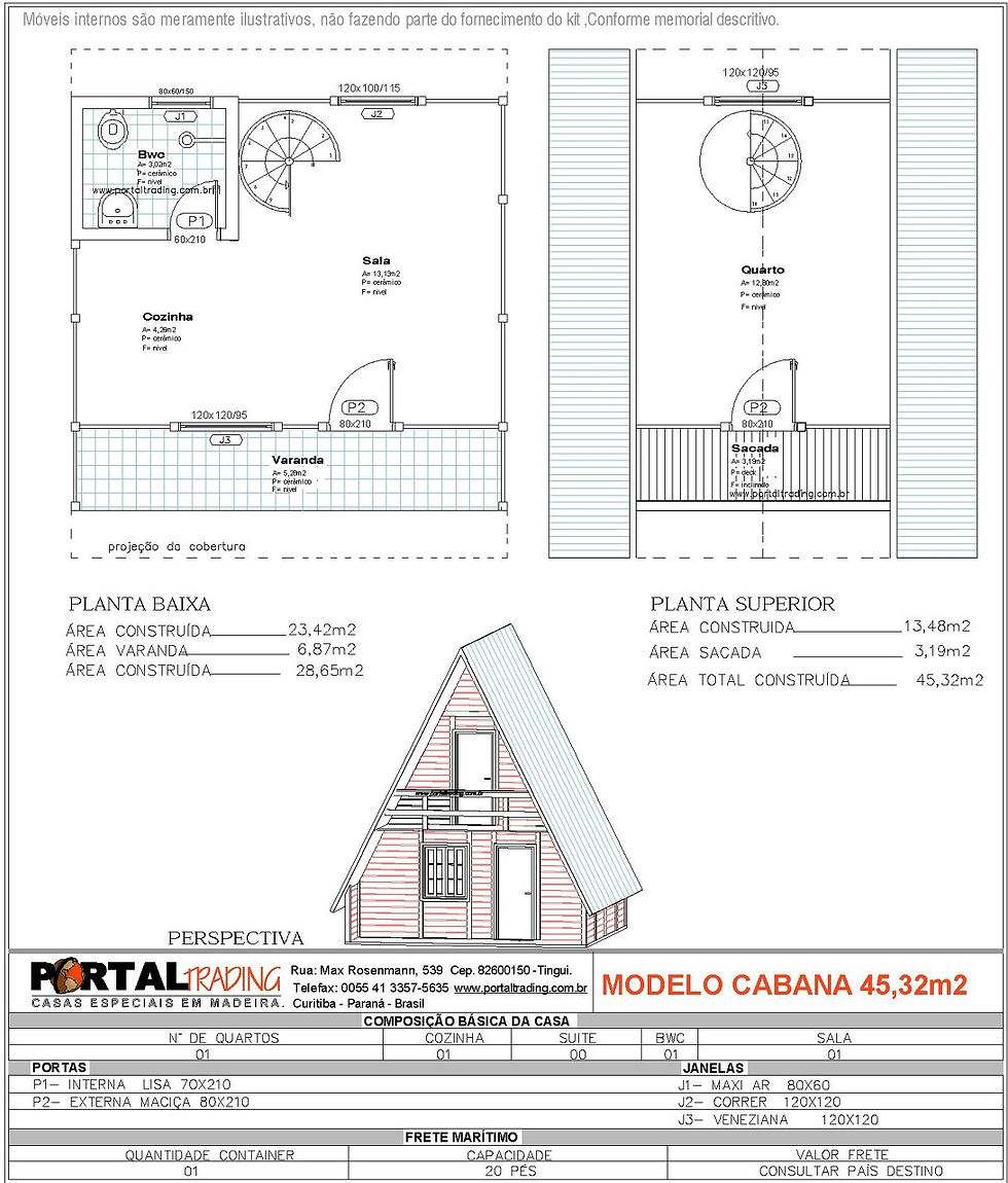 CABANA 45,32m2