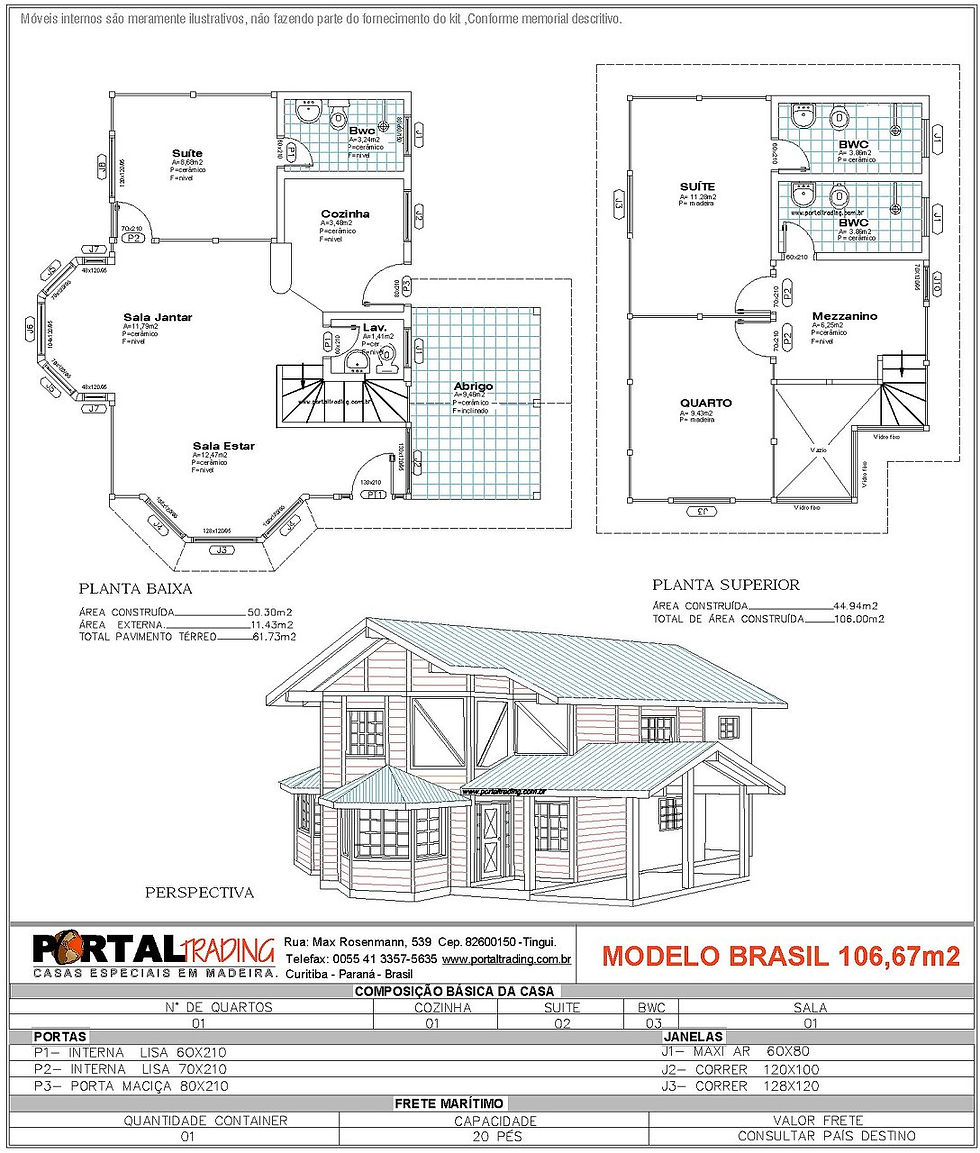 BRASIL 106,67m2