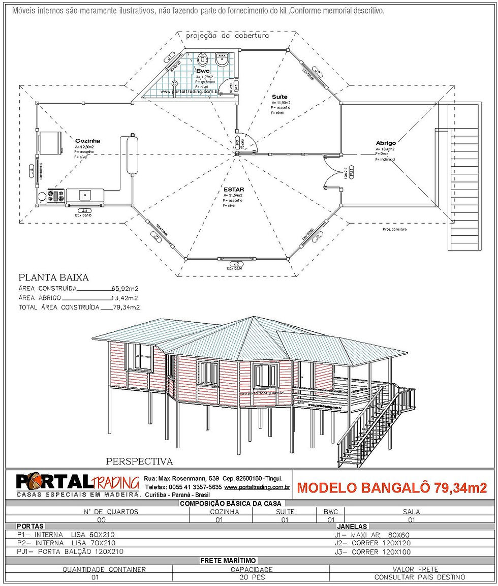 Bangalo 79,34m2