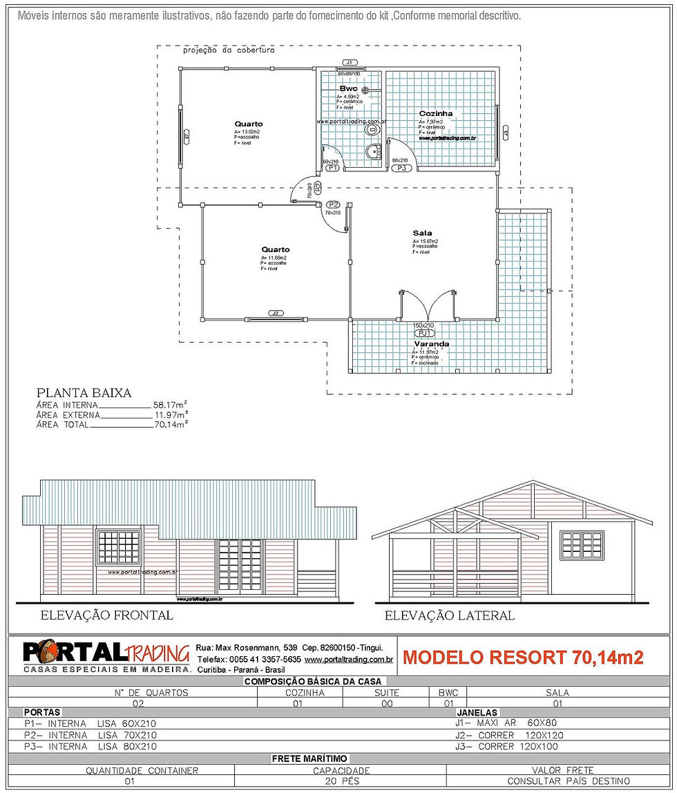 RESORT 70,14m2