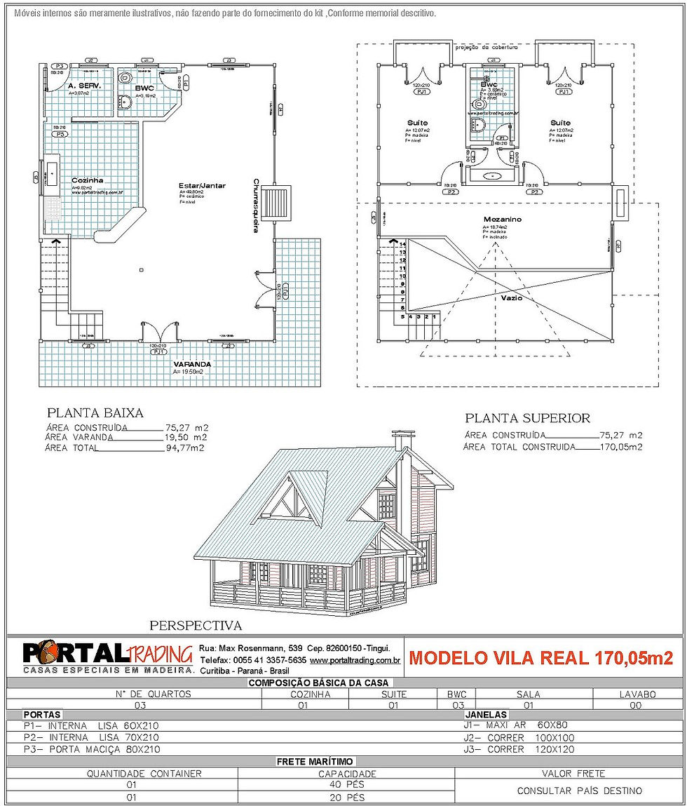 VILA REAL 170,05m2