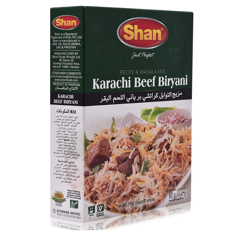 SHAN KARACHI BEEF BIRYANI 50g