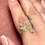 Miniatura: ANELLO SNOWFLAKE PLACCATO ORO