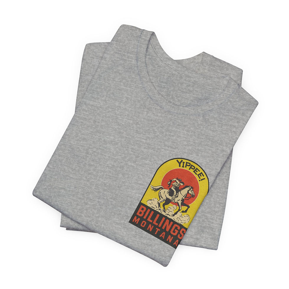 Thumbnail: Yippee Cowgirl! Billings Tee