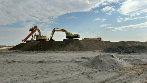 土方新制上路,意外引爆台灣國內土石方無合法棄置所的情況。(示意圖/高市工務局提供)