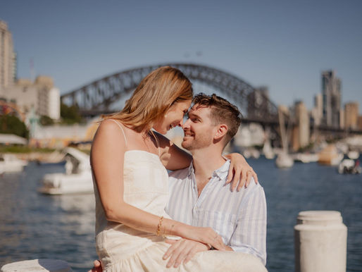 Couple at Wendy's Secret Garden Sydney proposal — candid photography by Studio Tangerine