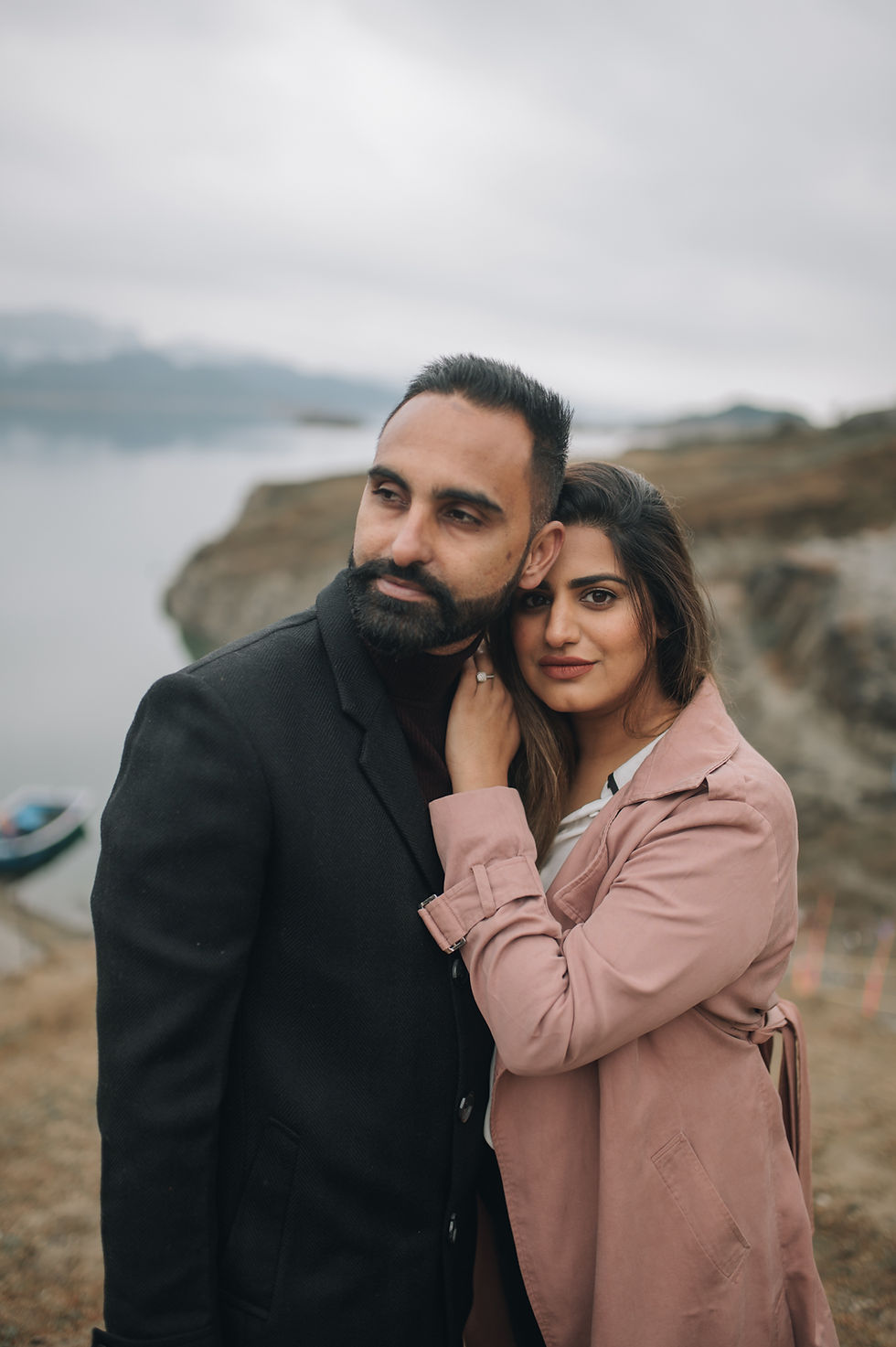 Moody Overcast Engagement Shoot | Harleen & Harnoor — Studio Tangerine Sydney
