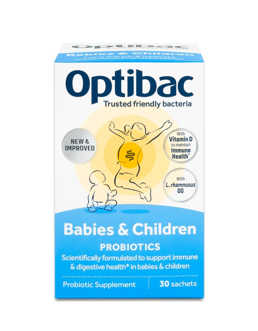 Optibac probiotic for babies and children 0-12 years 10 sachets