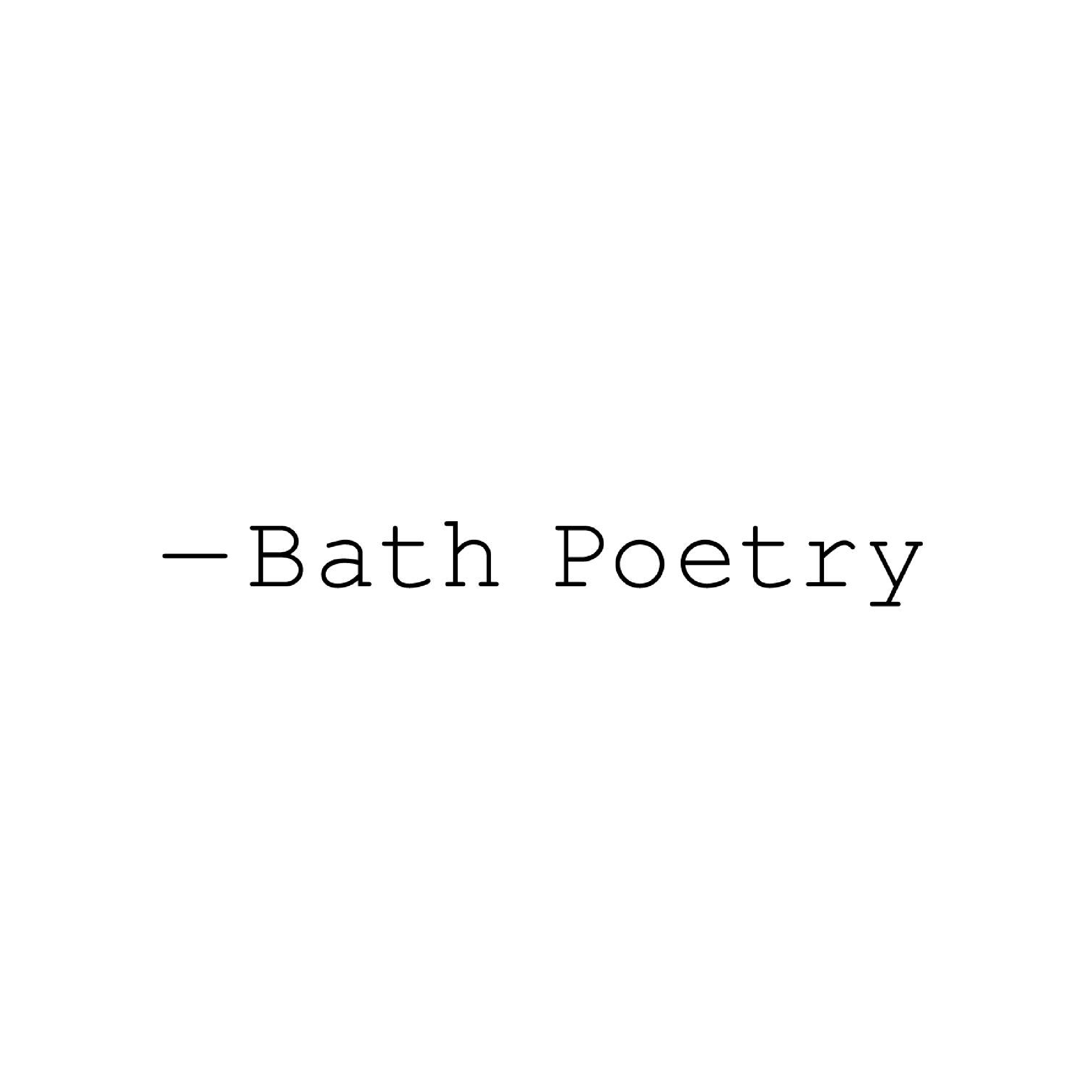 Bath Poetry