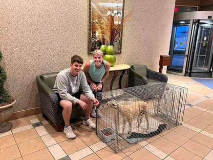 Brooklyn and Trevor with Jetstream Whippets Ula