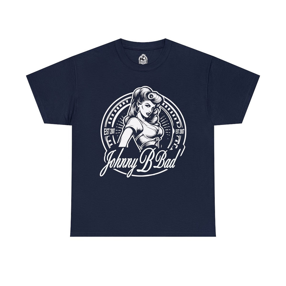 Thumbnail: Johnny B Bad Original 4 Unisex Heavy Cotton Tee