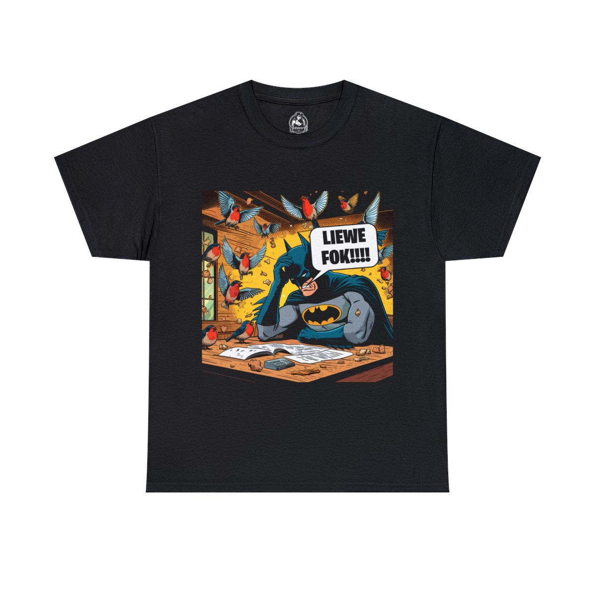 Robin Taking Over Bat Cave Unisex Heavy Cotton Tee