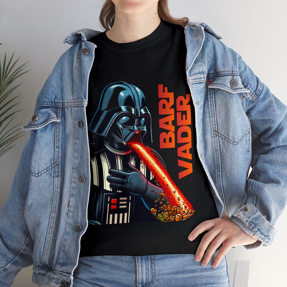 Thumbnail: Barf Vader Unisex Heavy Cotton Tee