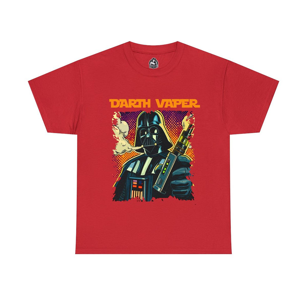 Thumbnail: Darth Vaper Unisex Heavy Cotton Tee