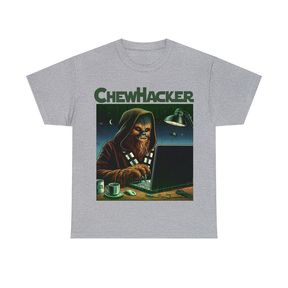 Thumbnail: Chewhacker - Unisex Heavy Cotton Tee