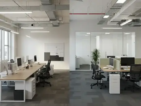 open vs closed office layouts