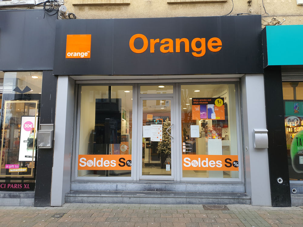 Orange shop