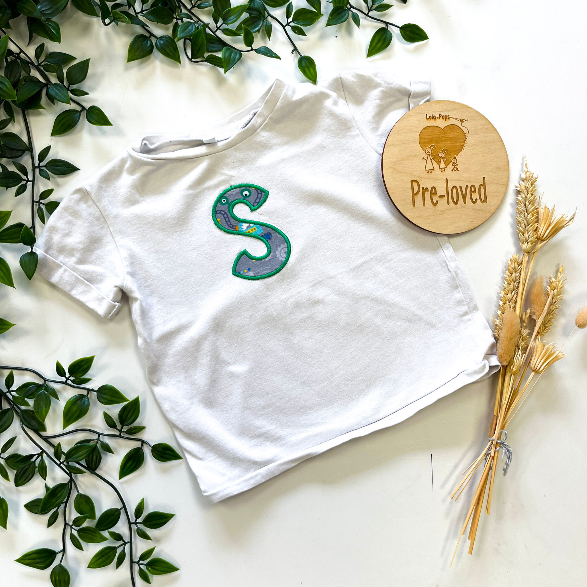 1-2y 'S' Tshirt