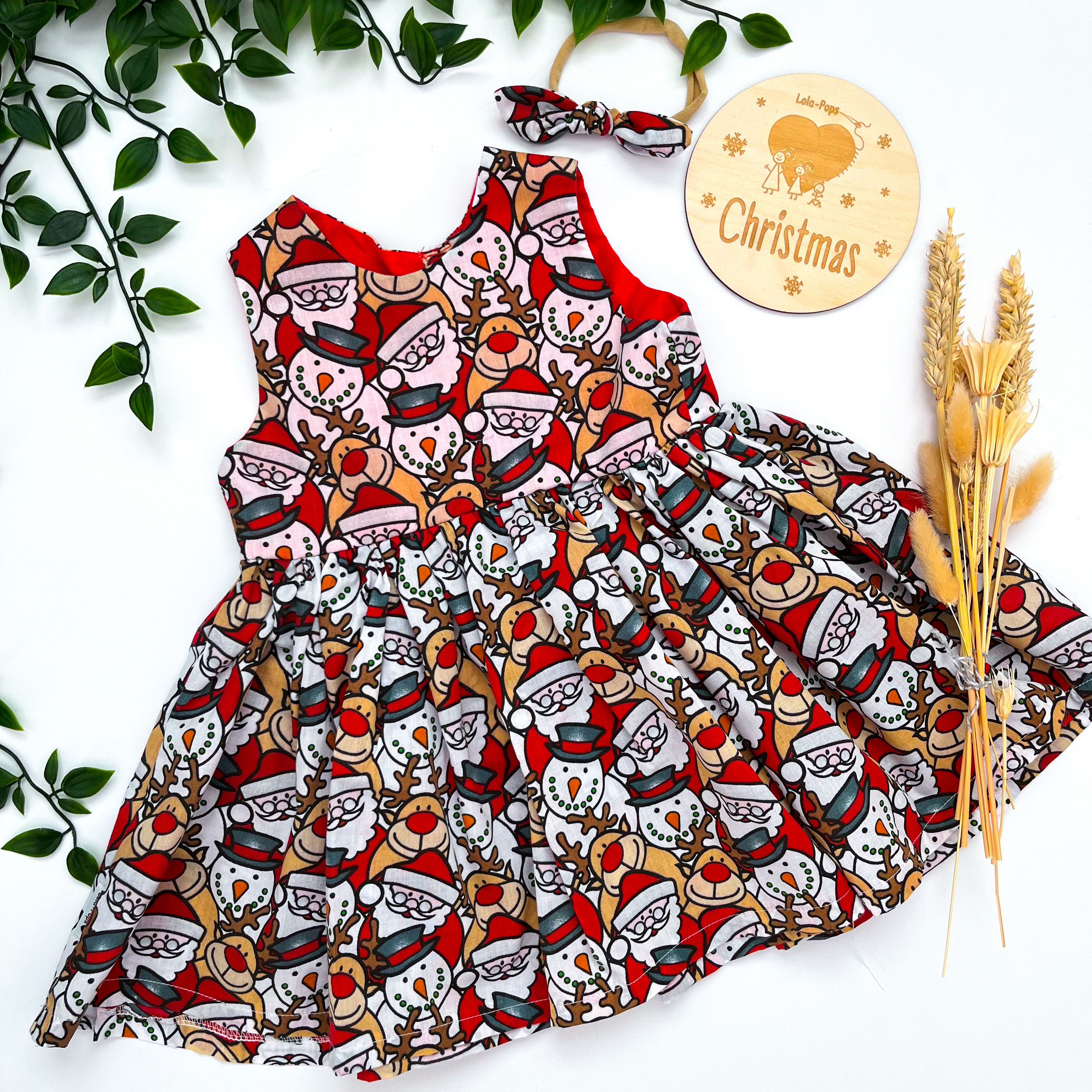 1-2y Party Dress with Knot Band