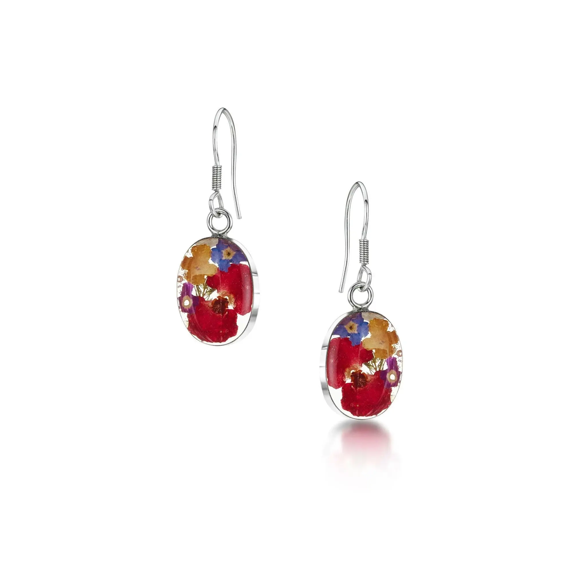 Mixed Flower Oval Droppers