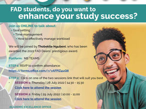 SDS FAD Study Success Webinar