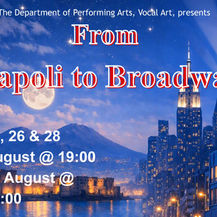 TUT showcases rising vocal talent in From Napoli to Broadway production